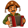 Avatar da IA sanfoneiro